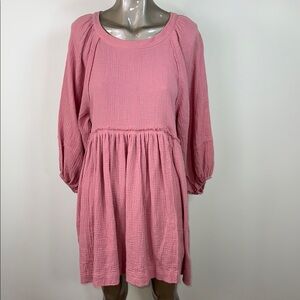NWT Blue Ivy Rose Pink Elegant Pink Long Sleeve Dress